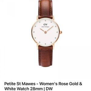Like new Daniel Wellington petite watch with Swarovski crystal